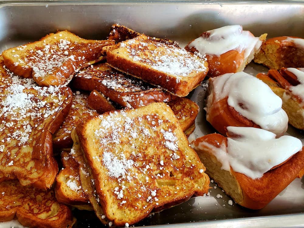 Breakfast buffet