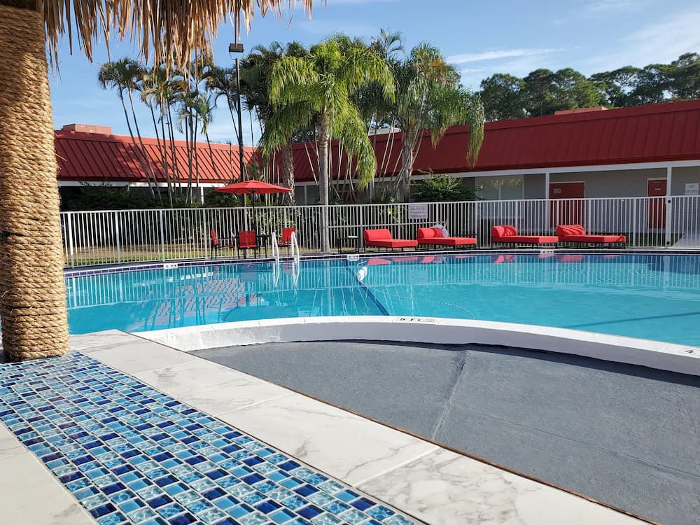 Outdoor pool