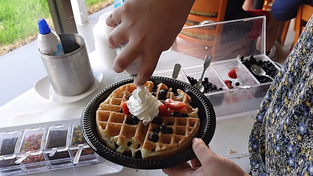 Breakfast buffet