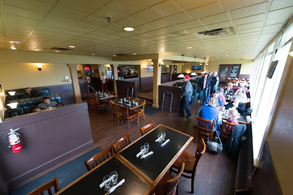 Breakfast area