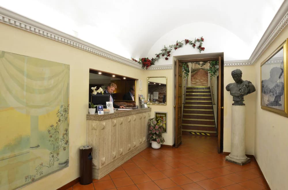 Interior entrance