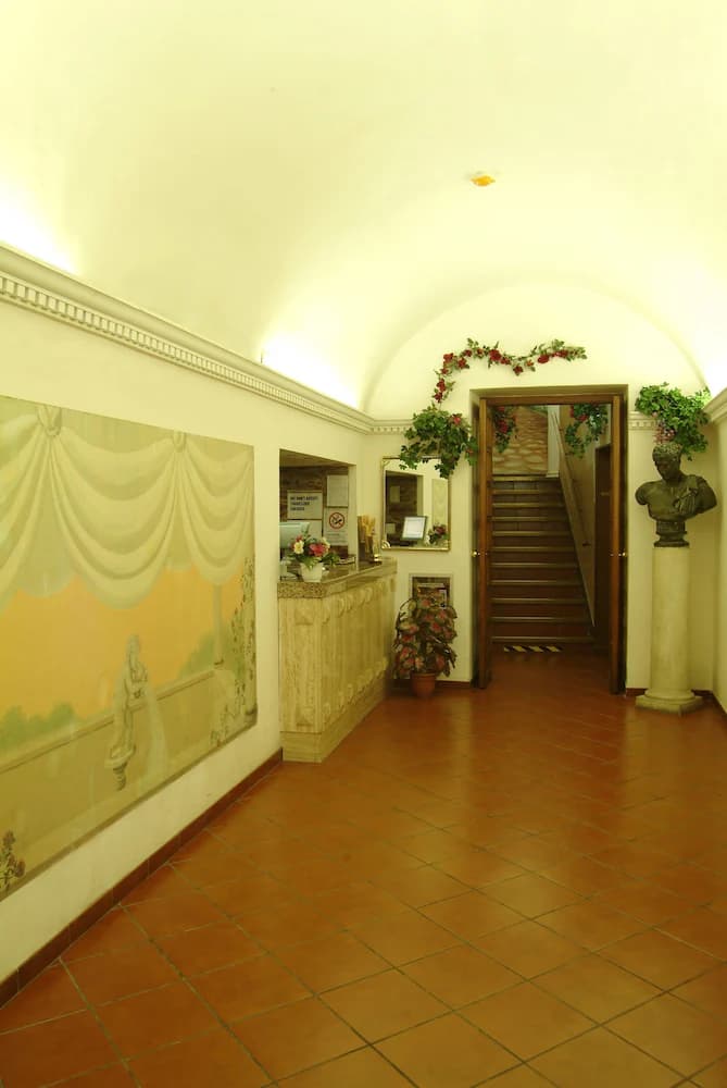 Interior entrance