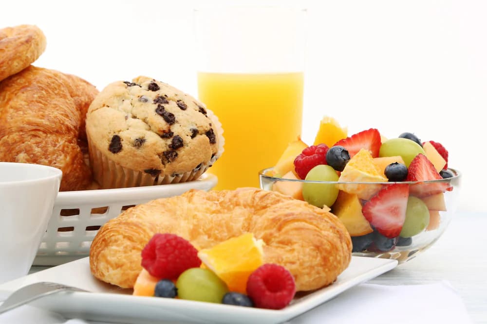 Breakfast buffet