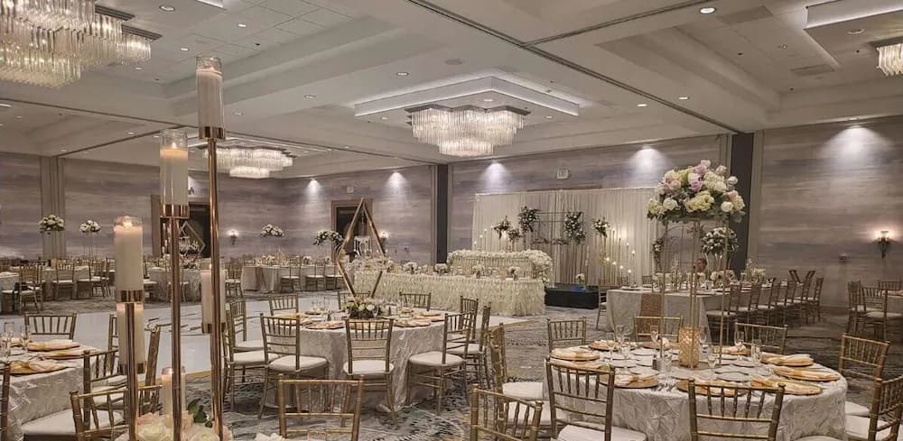 Indoor wedding