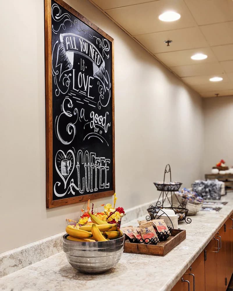 Breakfast buffet