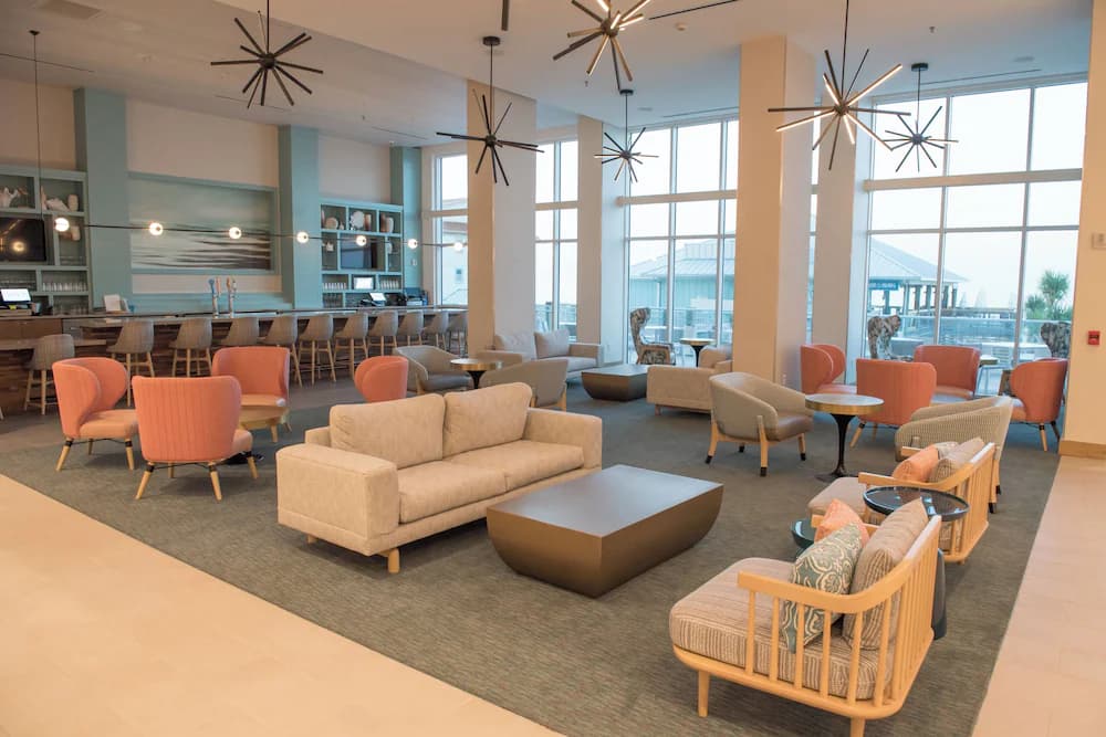 Lobby sitting area