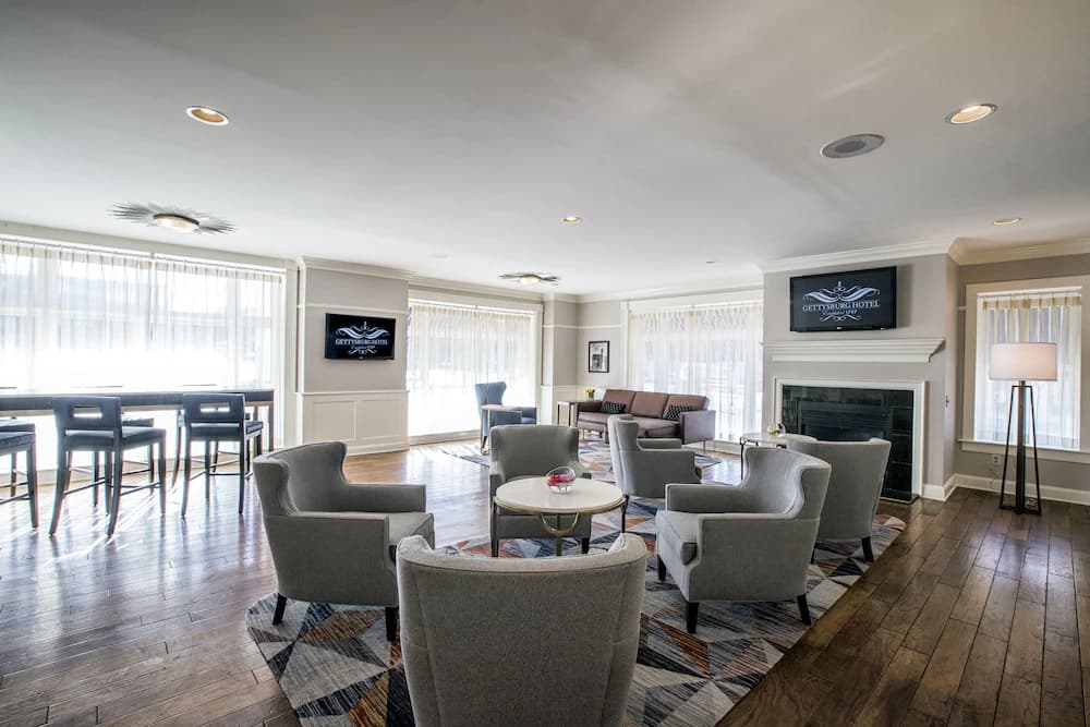 Lobby sitting area