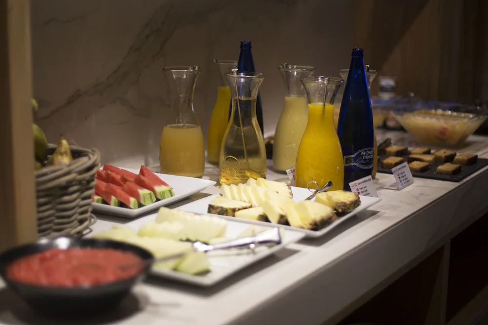 Breakfast buffet