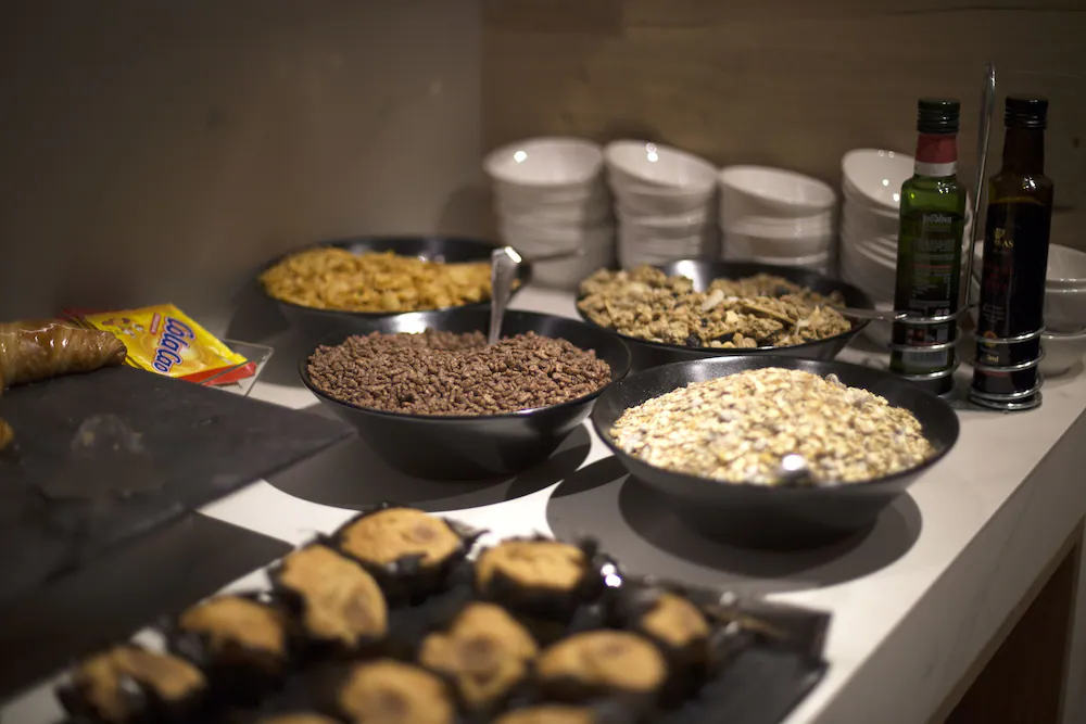 Breakfast buffet