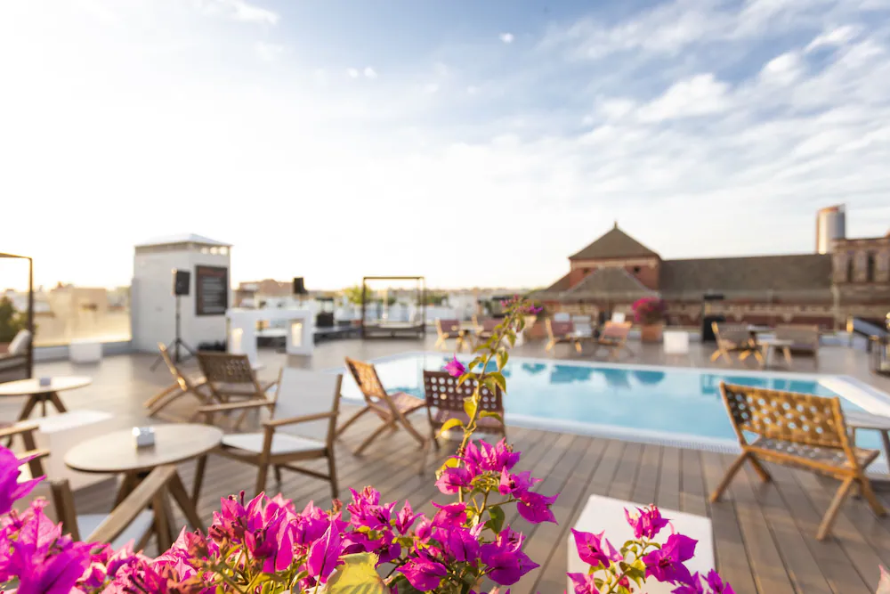 Rooftop terrace
