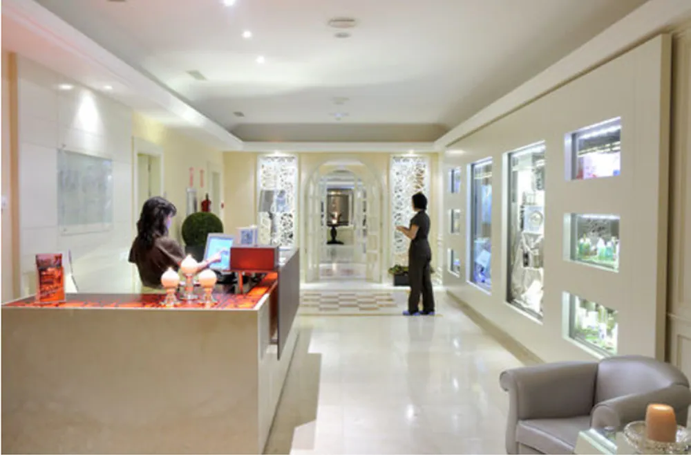 Spa reception