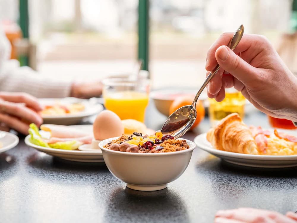 Breakfast area