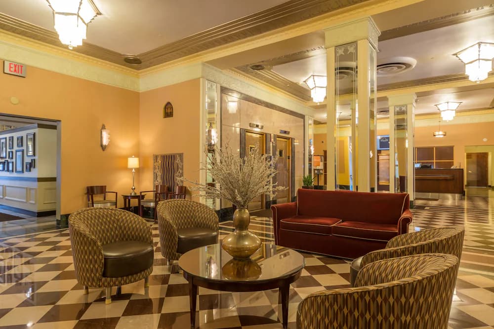 Lobby sitting area