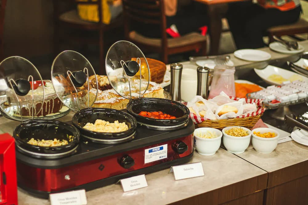 Breakfast buffet