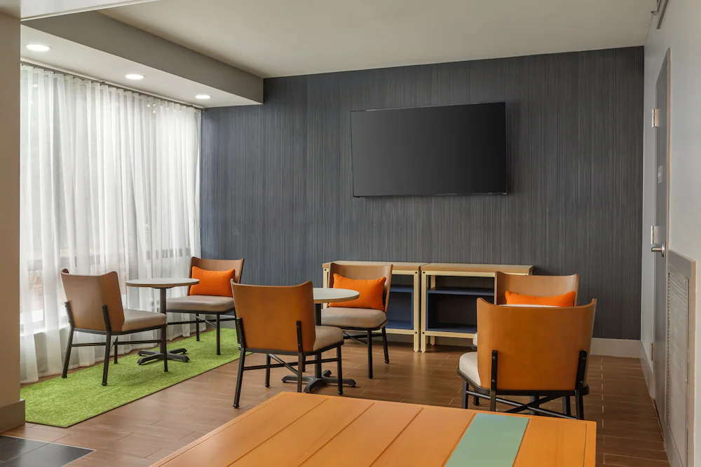Lobby sitting area