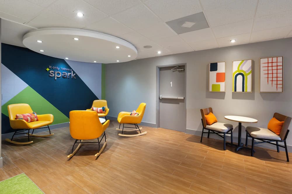 Lobby sitting area