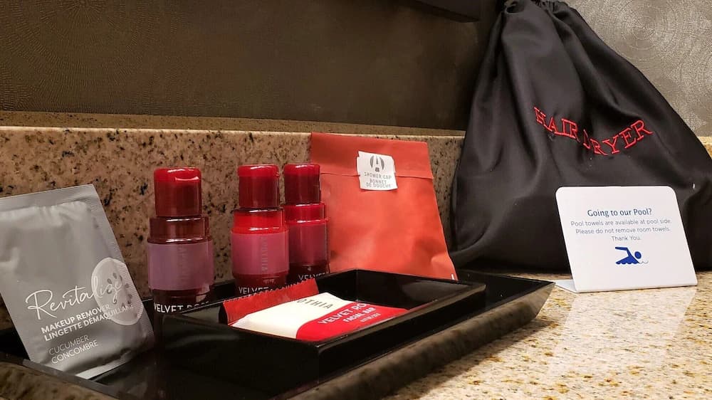 Bathroom amenities