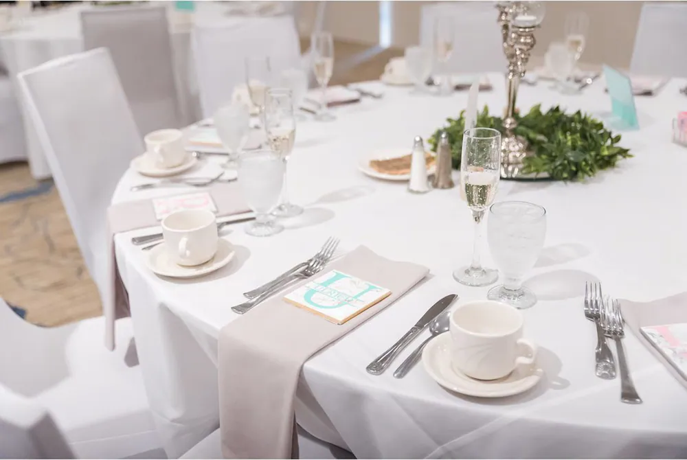 Indoor wedding
