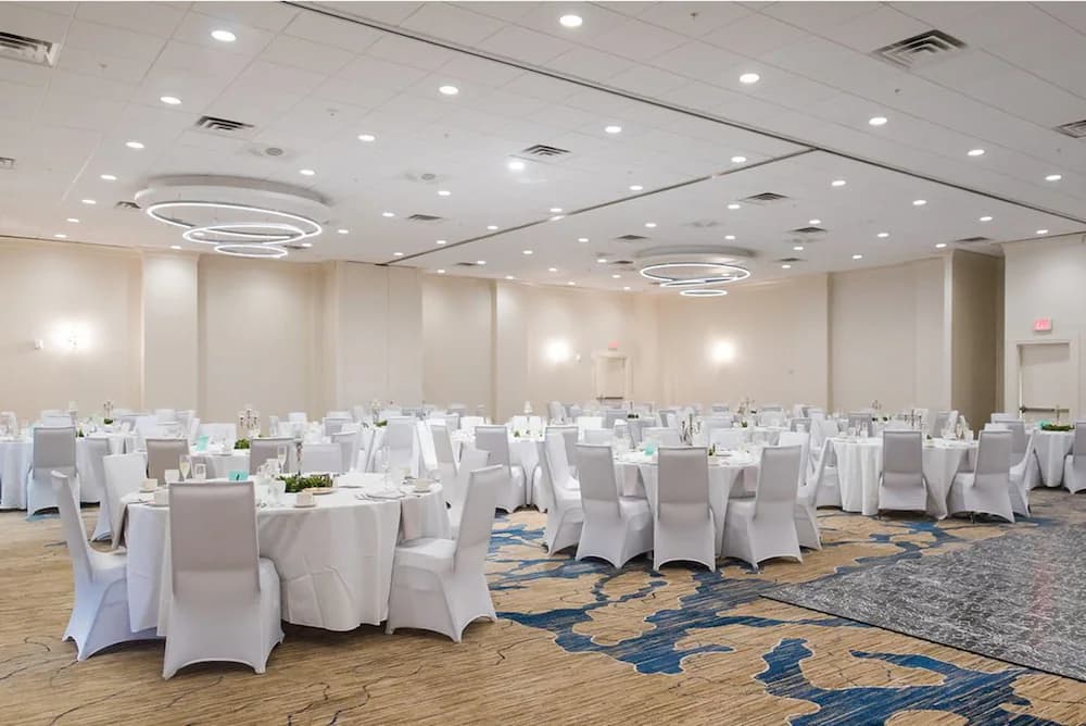 Indoor wedding