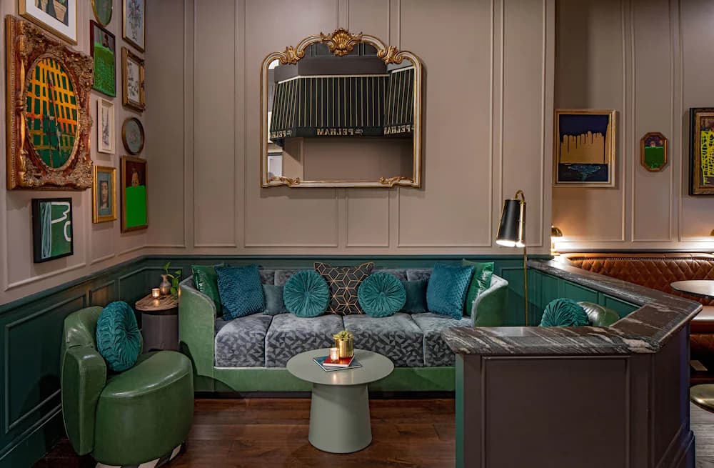 Lobby sitting area