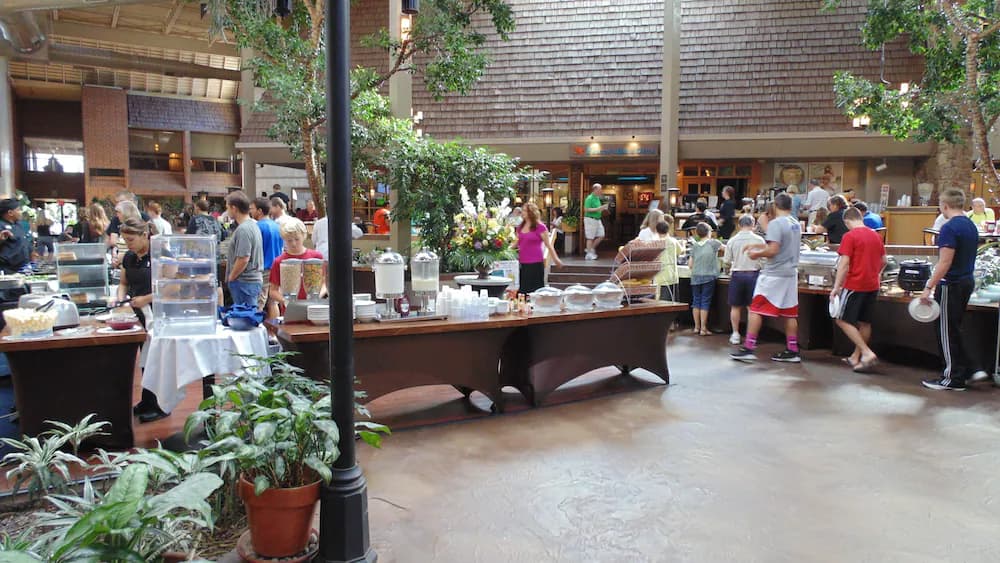Breakfast area