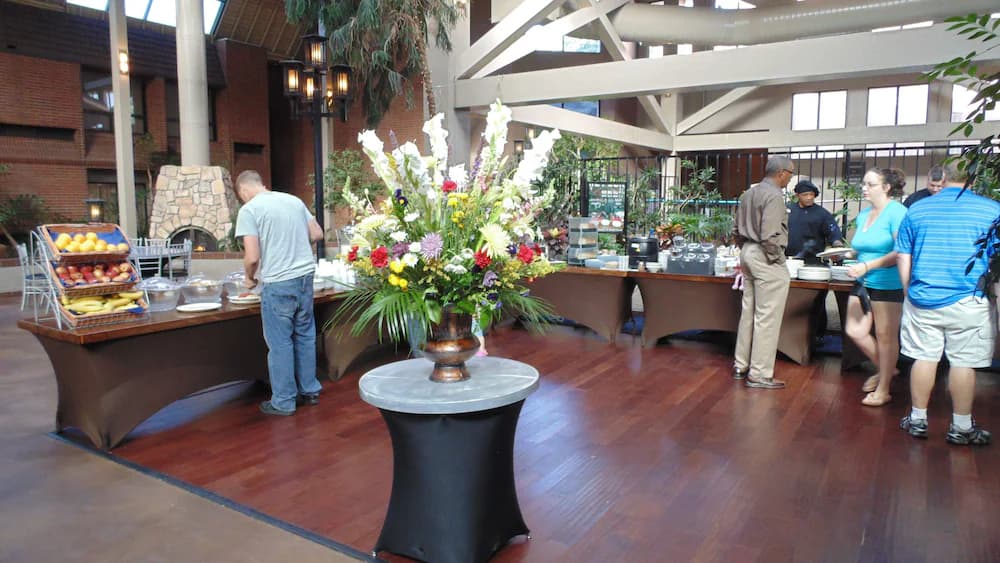 Breakfast area