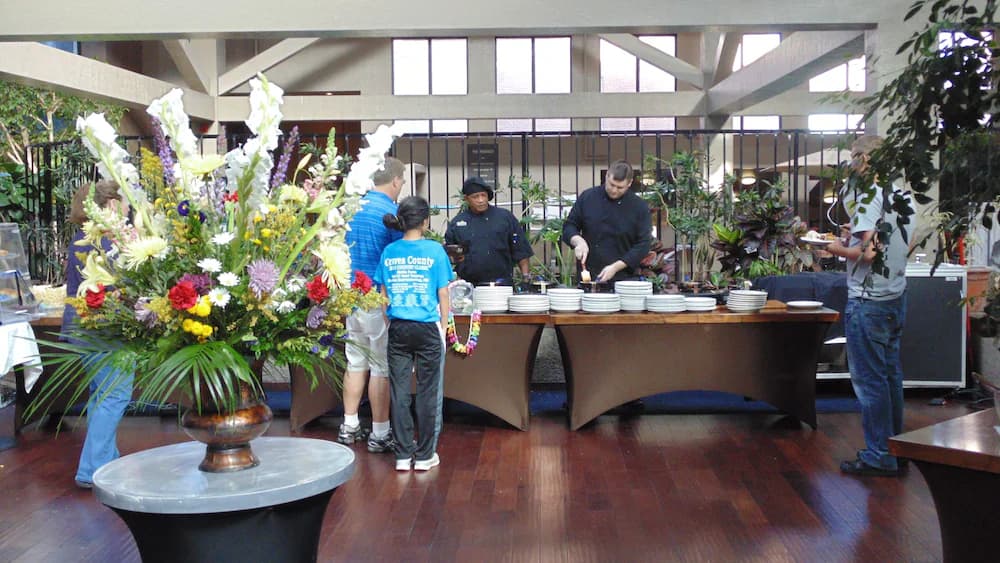 Breakfast area