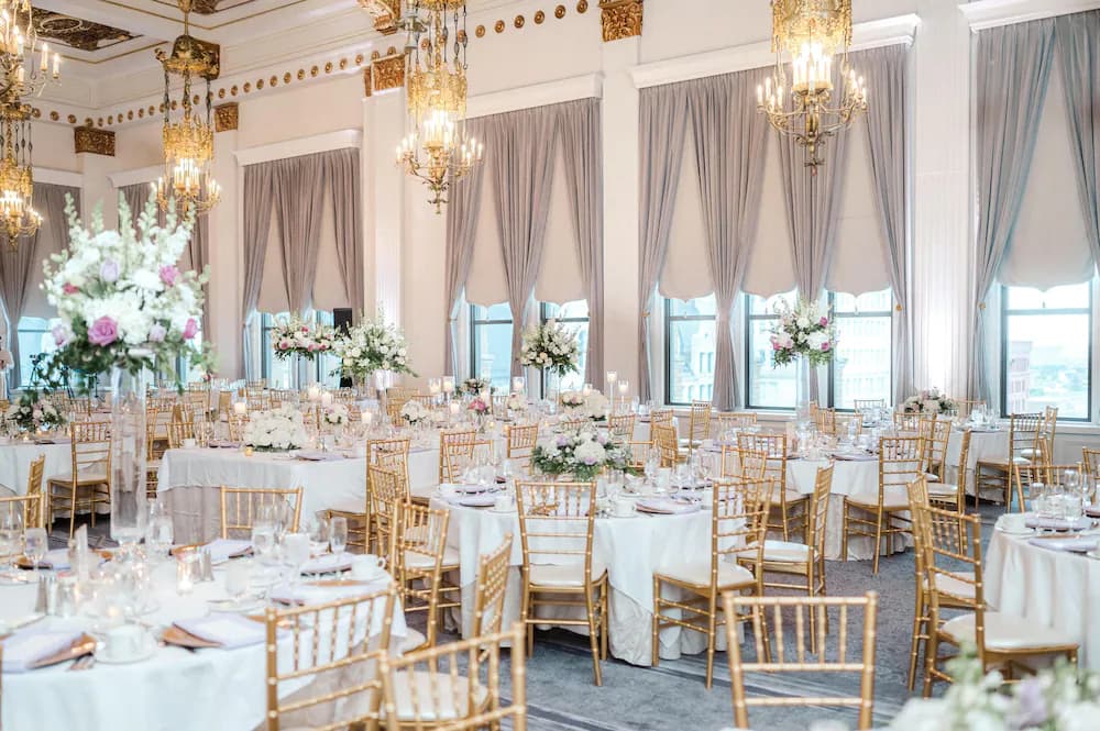 Indoor wedding