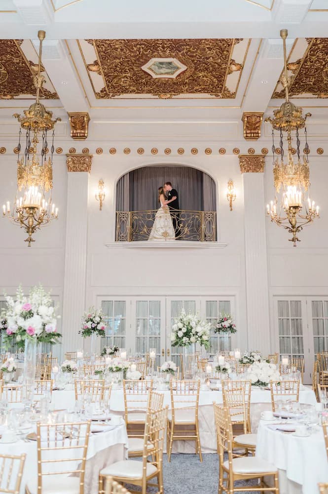 Indoor wedding
