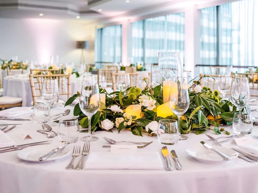 Indoor wedding