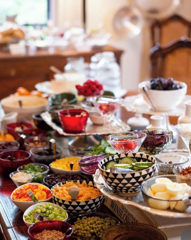 Breakfast buffet