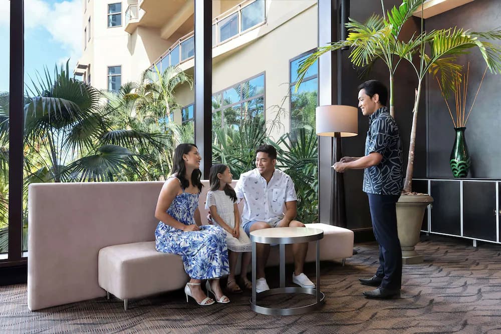 Lobby sitting area