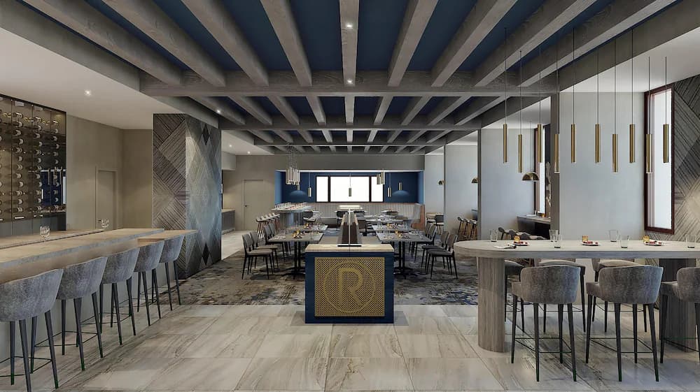 Breakfast area