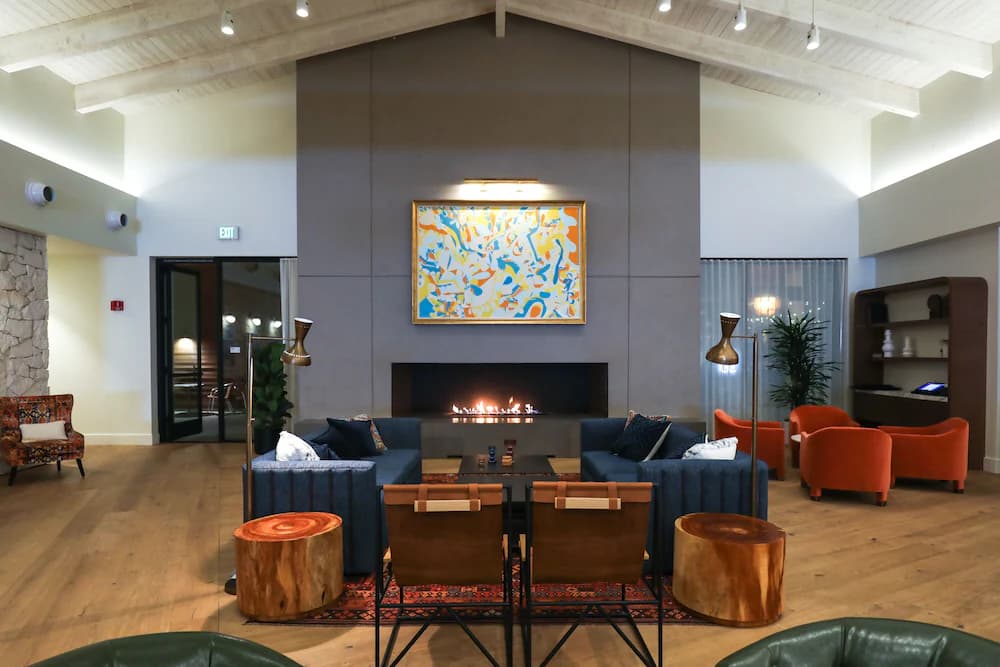 Lobby sitting area