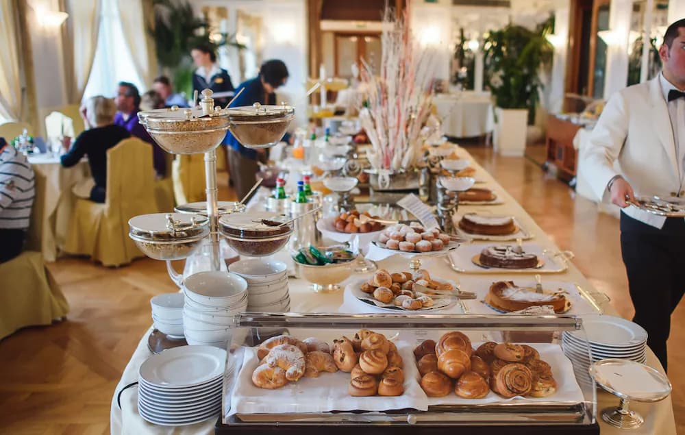 Breakfast buffet