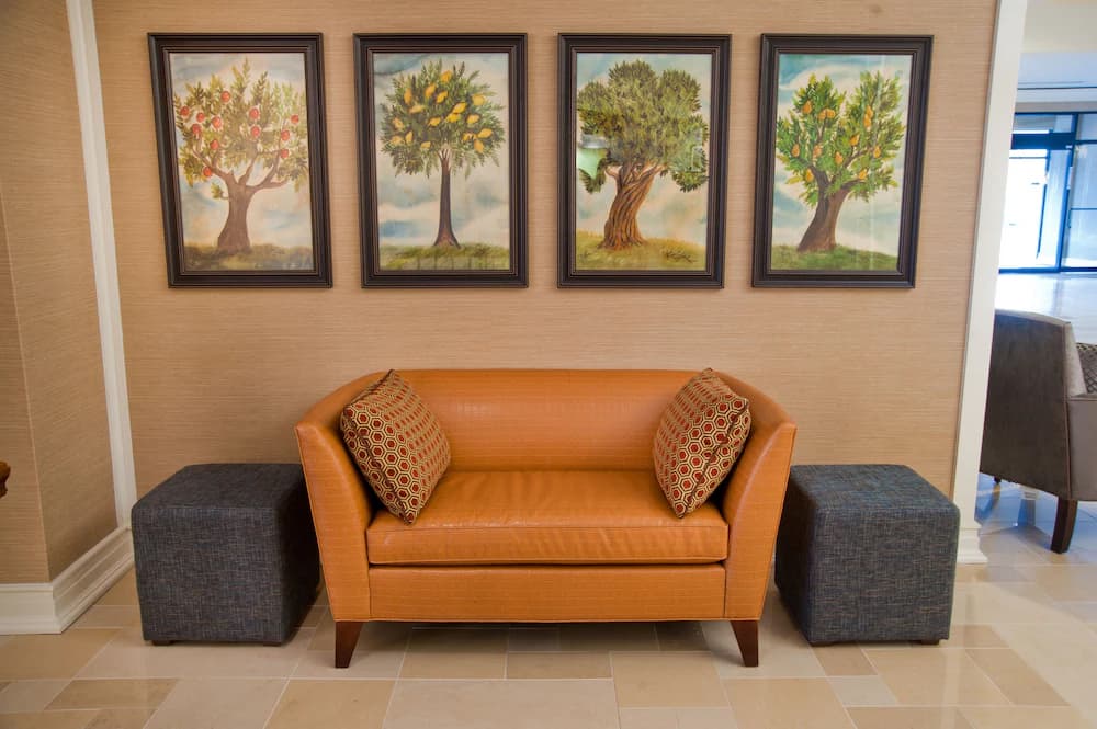 Lobby sitting area