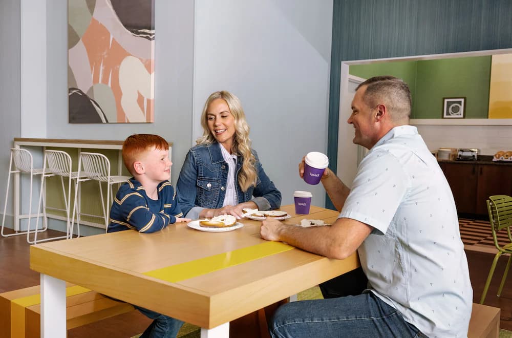 Breakfast area