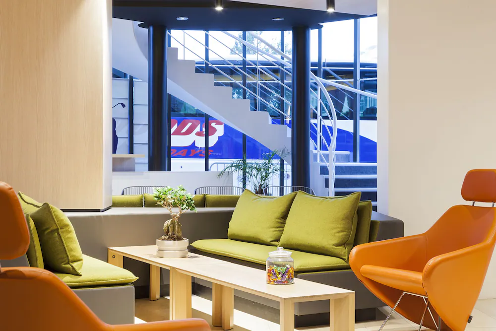 Lobby sitting area