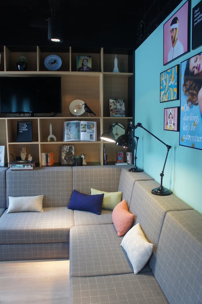 Lobby sitting area