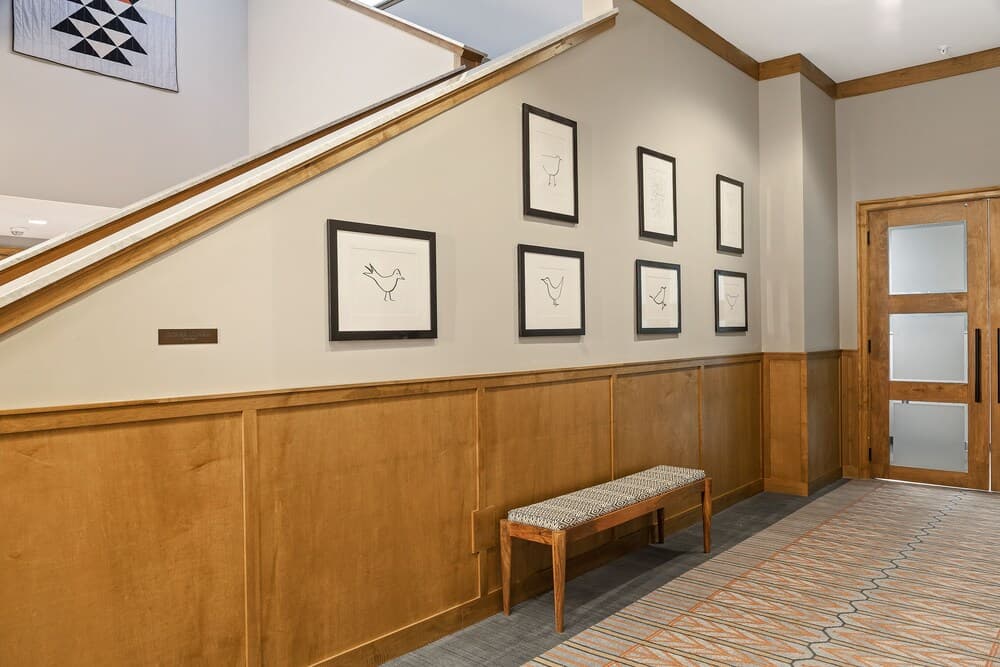 Reception hall