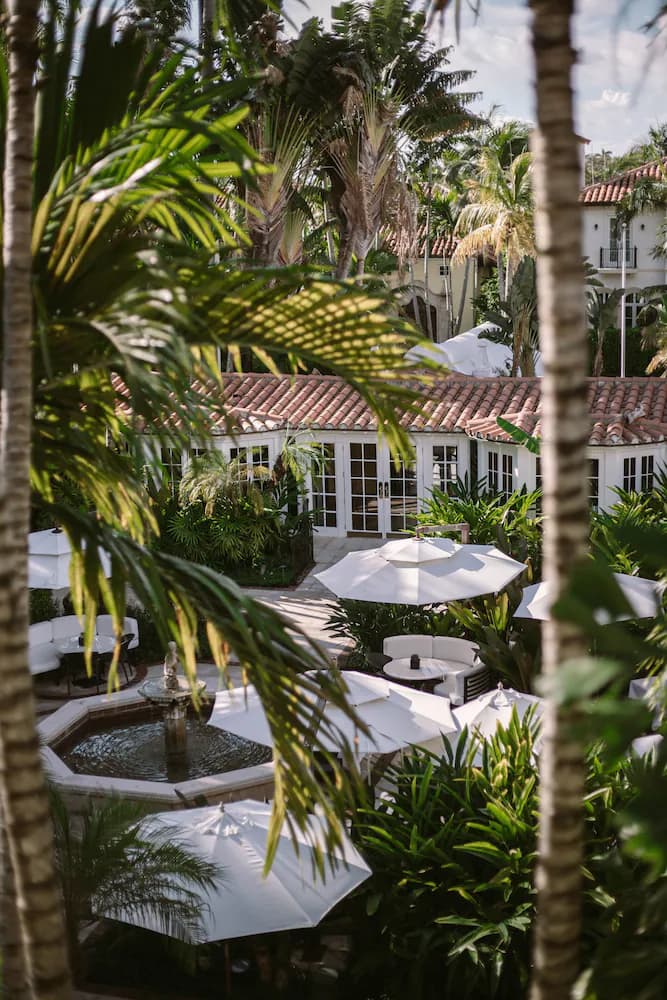 Courtyard view