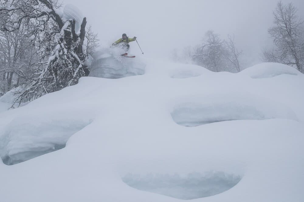 Skiing