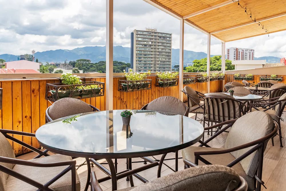 Rooftop terrace