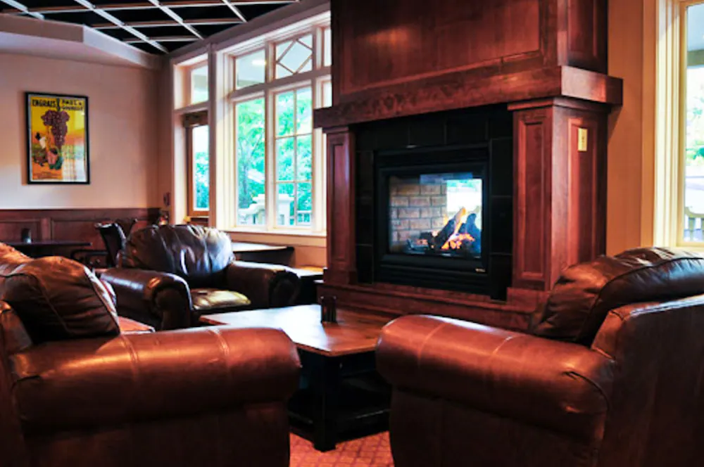 Interior entrance