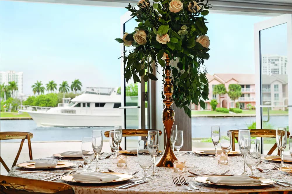 Indoor wedding