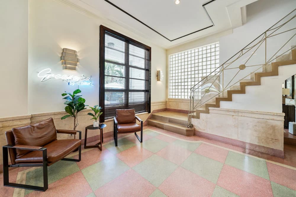 Lobby sitting area