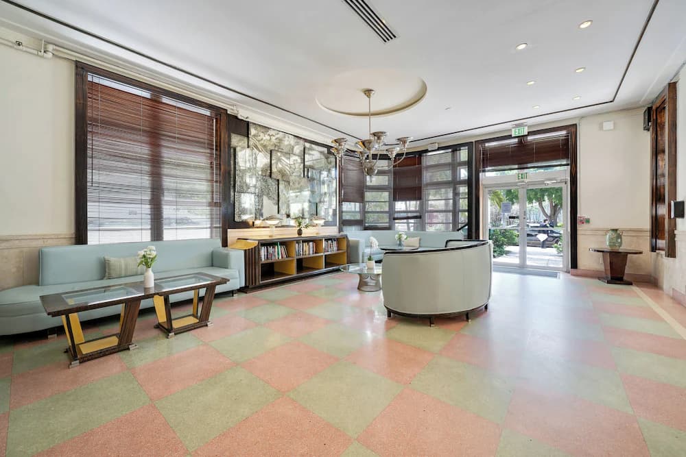 Lobby sitting area