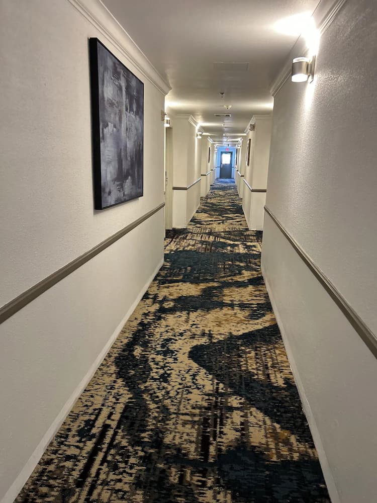 Handrails in hallways