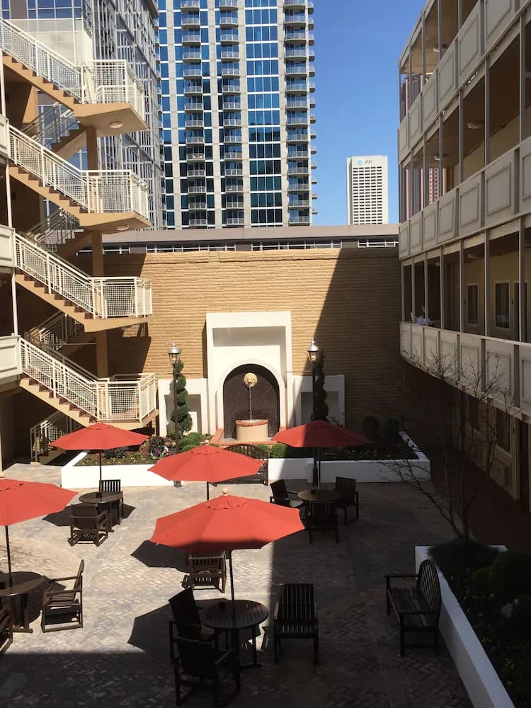 Courtyard view