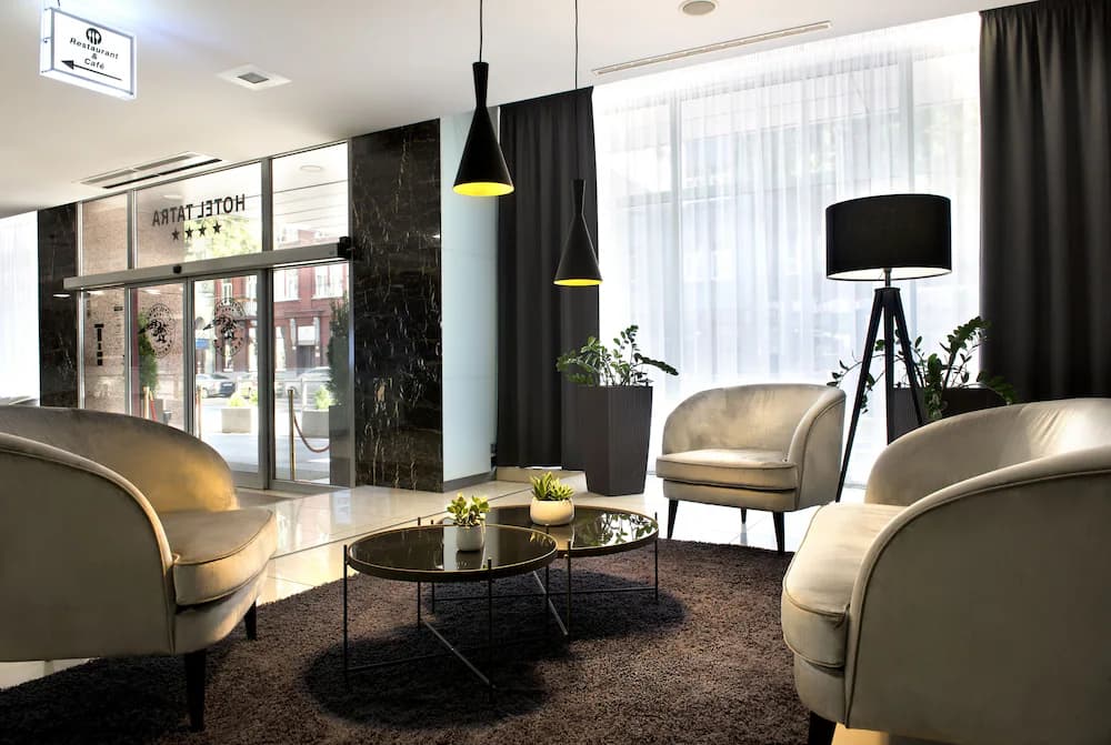 Lobby sitting area